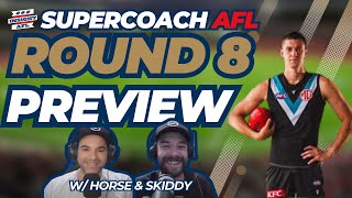 AFL Supercoach 2024 | Round 8 Live Preview