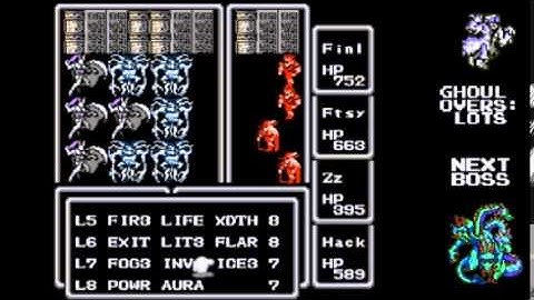 Final Fantasy Zz (NES) – Mirage Tower and Sky Castle