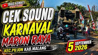 Download lagu 🔴LIVE CEK SOUND KARNAVAL MARON RAYA KEC.PUJON KAB.MALANG