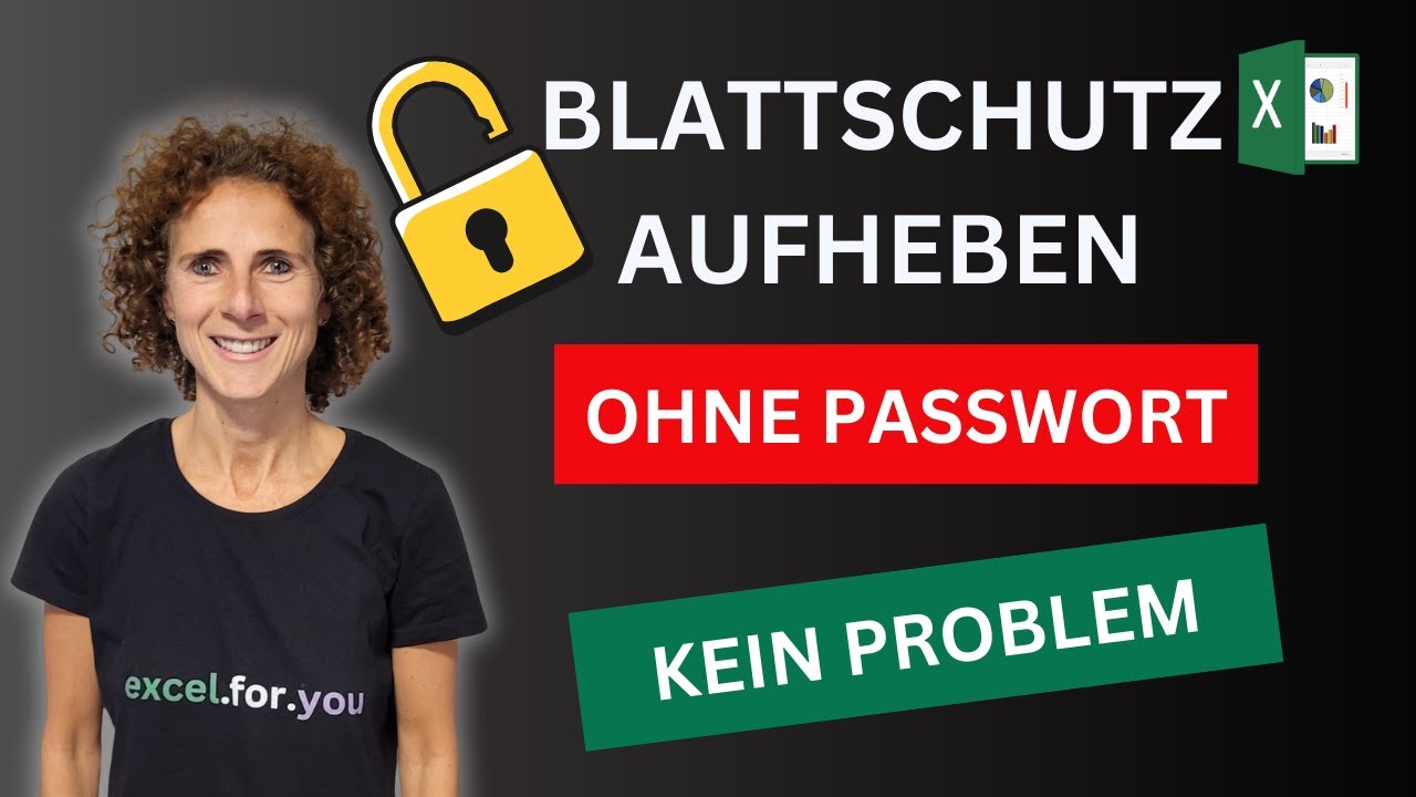 Excel Blattschutz OHNE Passwort entfernen – So geht’s! 🔓🚀