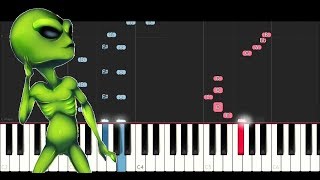 Video thumbnail of "La Cumbia Del Marcianito (Piano Tutorial Medium )"