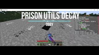 Prison Team: Version 3.2.9 - | Prison Utils Decays |