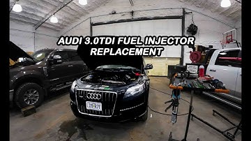 Audi 3.0TDI Fuel Injector Replacement