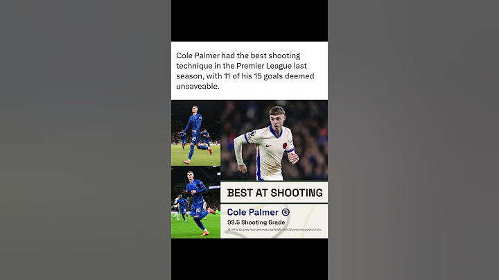 🔥😱Cole Palmer's SHOOTING TECHNIQUE is UNREAL!😱11/15 Goals Were UNSAVEABLE Last Season!🤫 #colepalmer