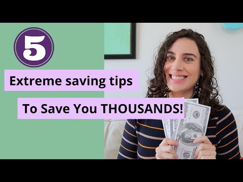 Money Saving Tips: Saving 72% of My Income!