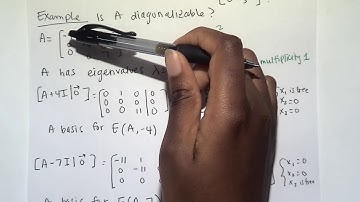 5.3 and 5.4 part 4 - Similarity and Diagonalization