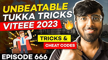VITEEE 2023: Unbeatable Tukka Tricks🔥| Tricks & Cheat Codes #666 #viteee2023 #tukkatricks