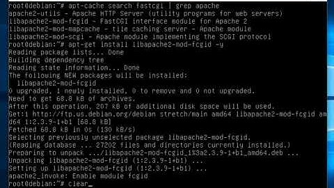 How to install apache with ssl in Linux Debian Version 9