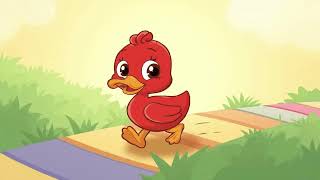 Vak Vak Kırmızı Ördek Eğlenceli Ve Hareketli Çocuk Şarkısı