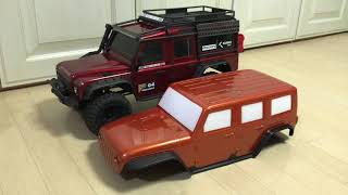 Traxxas TRX-4 | Proline Rubicon Boby | Making Video.