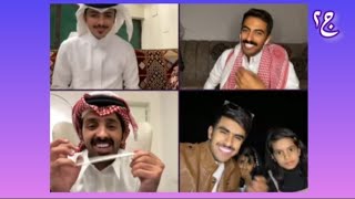 بث حاتم الحربي 🌟رقص عامر منير على مخصماك 😂في تحدي مع جبر واخته و فلاح فراج والاحكام 😅 ج٢