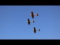 De havilland  chipmunks from classic flying collection at saaf museum airshow great sound