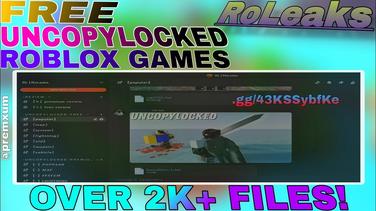 GET FREE ROBLOX GAMES YouTube 