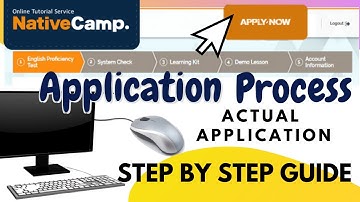 STEP by STEP Guide on How to Apply in NATIVE CAMP 2020 | Actual Application | ESL Online Teaching