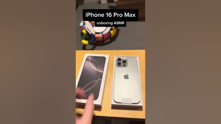iPhone 16 Pro Max unboxing ASMR