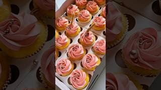 DIY Wedding Cupcakes: Blush and Rose Gold Transformation | Quick & Easy Tutorial #shorts
