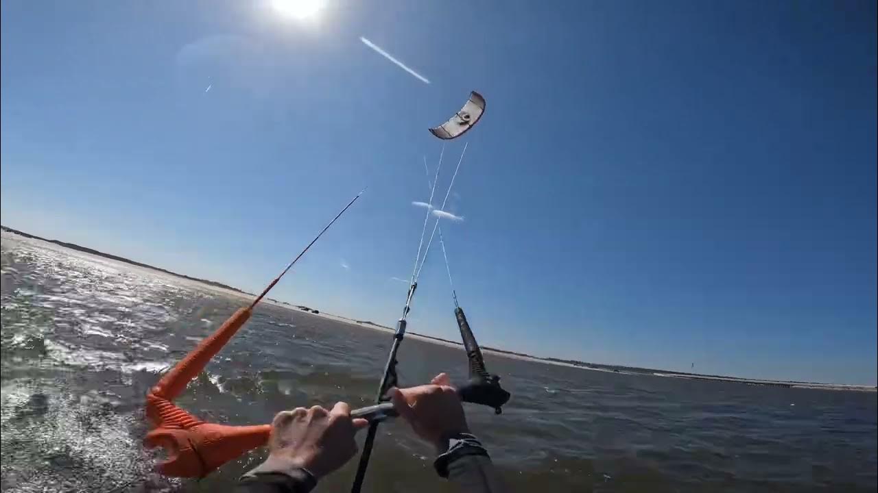 October 2022 Kiteboarding Huguenot Park Jacksonville FL YouTube