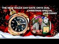 The new rolex daydate onyx dial with baguette diamonds 228238  official watches