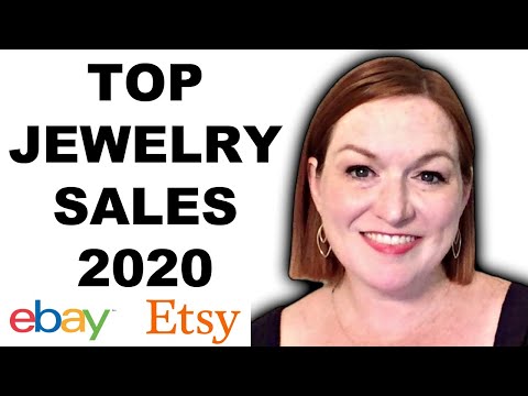 TOP JEWELRY SALES of 2020 on Ebay & Etsy