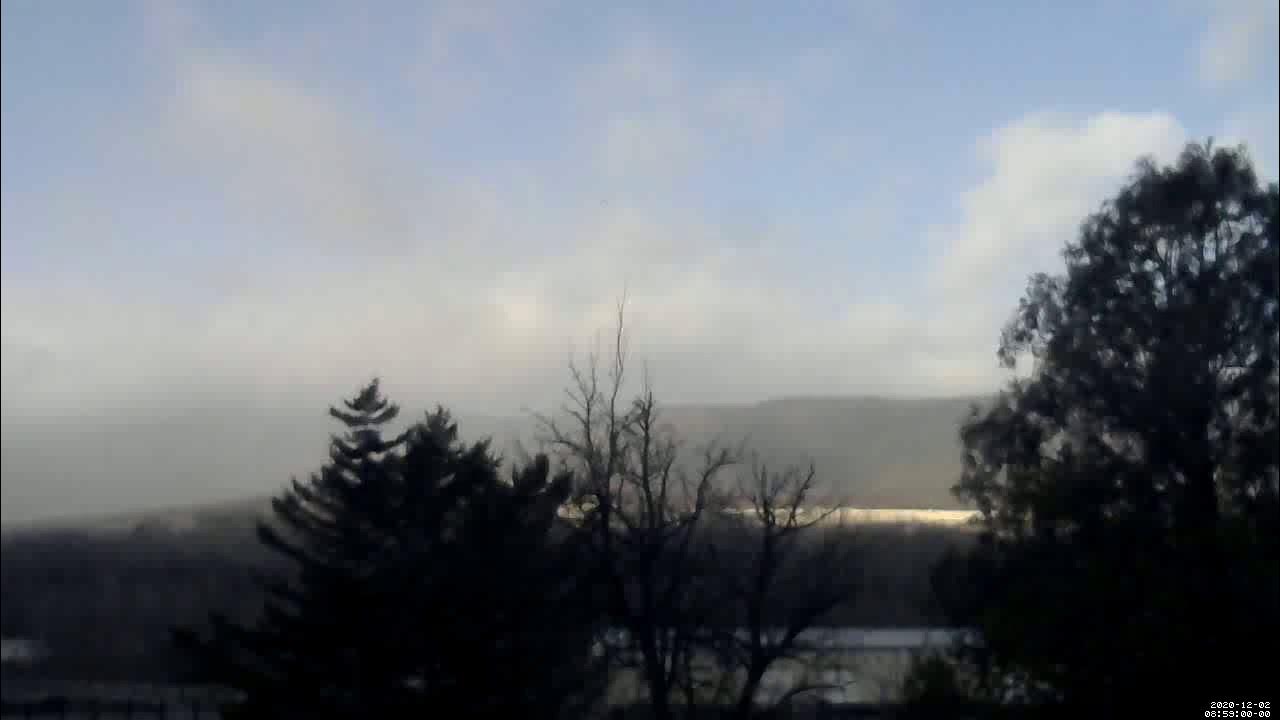 Adams, MA weather 20201202 timelapse YouTube