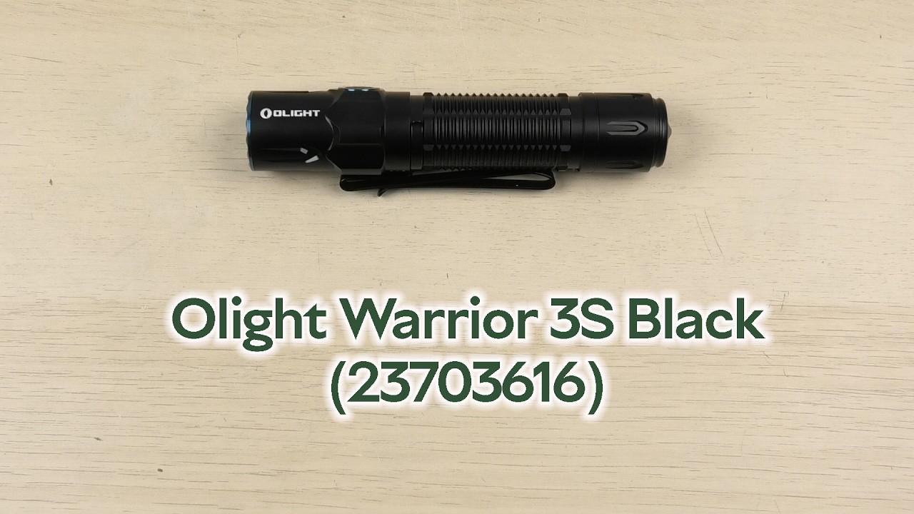 Фонарь аккумуляторный Olight Warrior 3S Black (23703616) – фото
