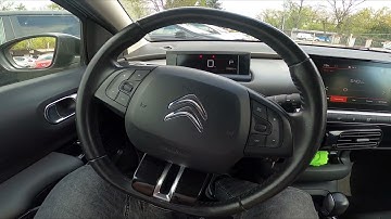 How to Enable or Disable Automatic Text Scrolling in Citroen C4 Cactus ( 2014 – 2021 )