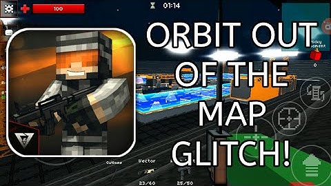 Pixel Strike 3D - How To Get Out Of The Map In Orbit!