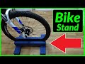 How to Make a Simple Wooden Bicycle Mountain Bike Stand