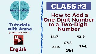 Mental Math - Class 3 | How to Add a One Digit Number to a Two-Digit Number (English) screenshot 2