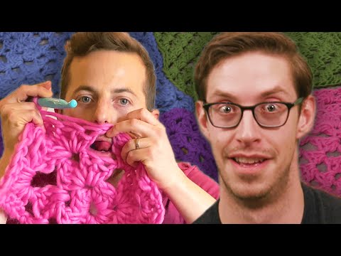 The Try Guys Try Crocheting