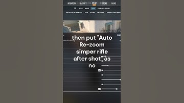 How to turn off sniper auto scope in cs2!!