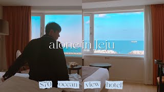 JEJU Solo Trip✈ $70 Ocean view Hotel | Part.1
