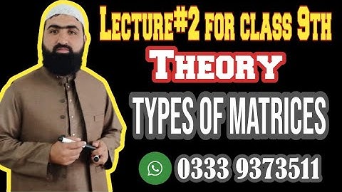 "Mastering Matrices: Explore Different Types for Mathematical Success