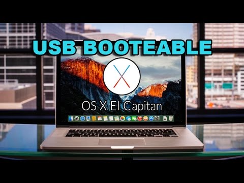 Crear USB Booteable para "OS X EL CAPITAN" 10.11.1 - Método Fácil