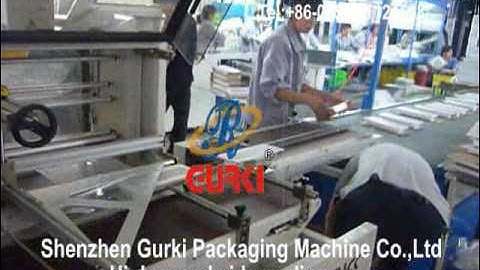 GPL-5545H+GPS-5030LW GURKI air-condition part High speed side sealing machine, shrinkwrap machine