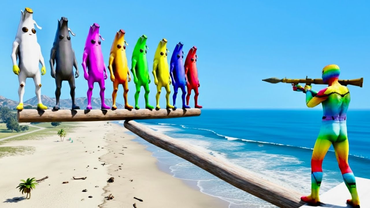 GTA 5 Epic Ragdolls | Spiderman and Super Heroes Jumps/fails Episode 13