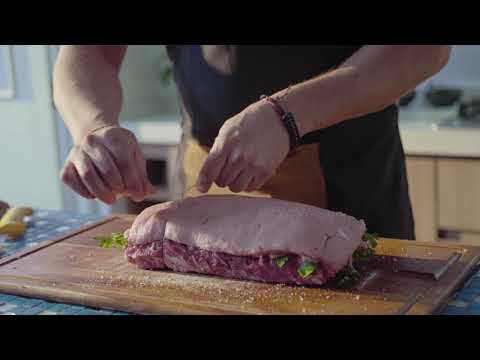 Video: Carne Al Horno Con Hierbas