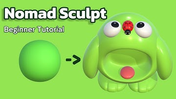 Nomad Sculpt Tutorial: A Silly Little Frog | Beginner’s Guide
