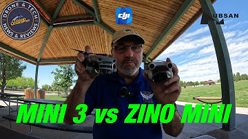 DJI Mini 3 Pro vs Hubsan Zino Mini Pro (EXO Blackhawk Mini) - Mini Drone Shootout