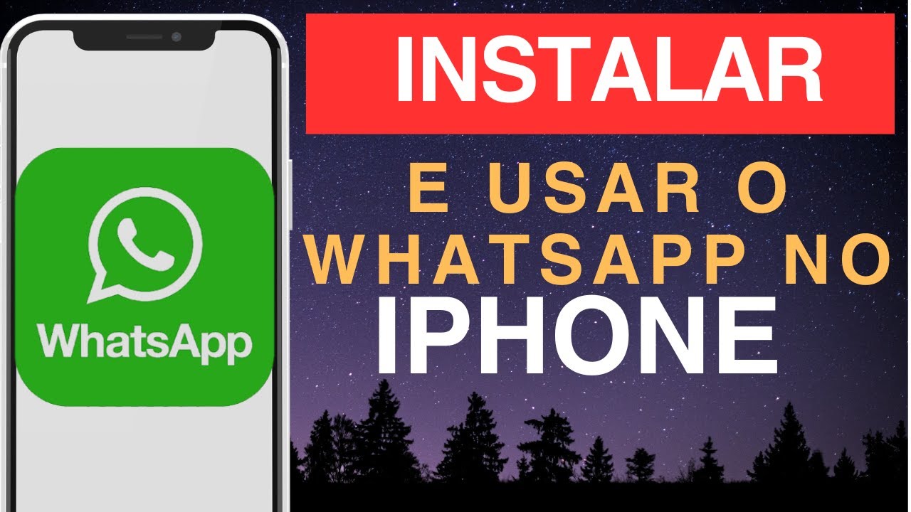 Como baixar o WhatsApp no iPhone pela primeira vez - YouTube