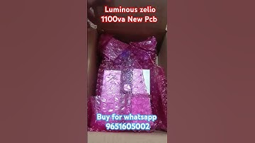 Luminous zelio 1100va New Pcb  #powertak #displayscreen #viral #luminousinverter #luminous