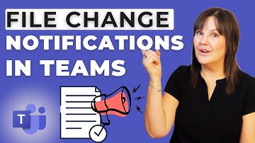 Notify Me! File Change Notifications in Teams & SharePoint