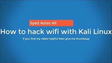 How to Hack WiFi with Kali Linux using aircrack-ng