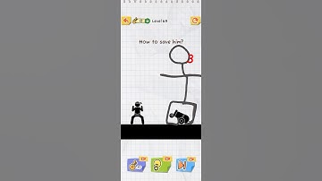 Draw 2 save level 69 solution walkthrough #trending #viral #gaming #shorts #minecraft #level69