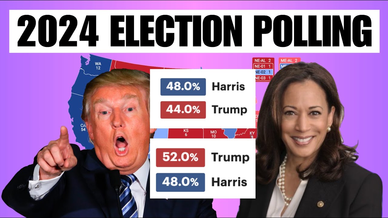 The 2024 Election Map Based On Polling Averages From ALL 50 STATES! | Trump vs Harris