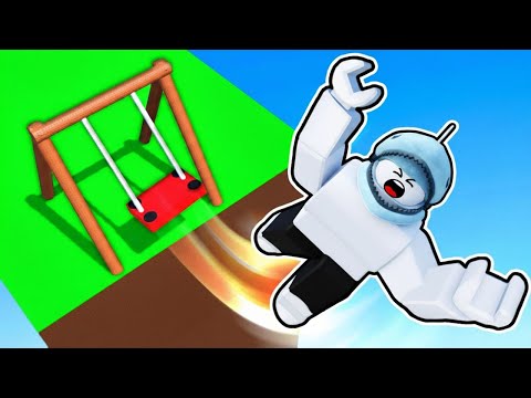 [로블록스] 그네를 타고 멀리 날아가요~!! (Swinging Simulator) - 민또 경또 -