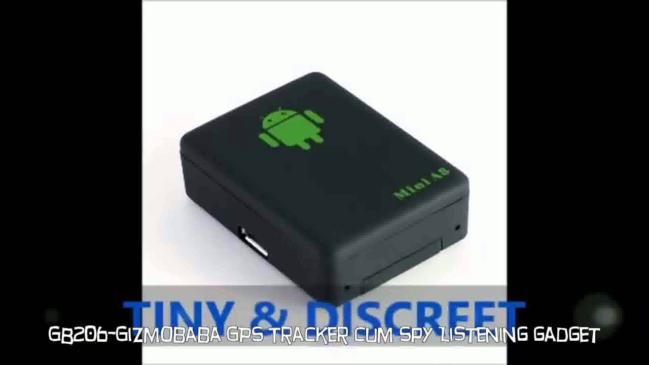GB206-Gizmobaba GPS Tracker for Children, Adults, Cars + SPY Listening Device