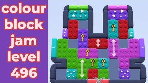 Colour block jam level 496