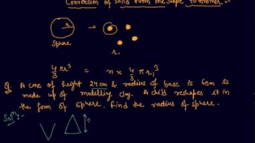 Conversion Of Solid from One Shape to Another | Class 10 Mathematics Surface Areas and Volumes