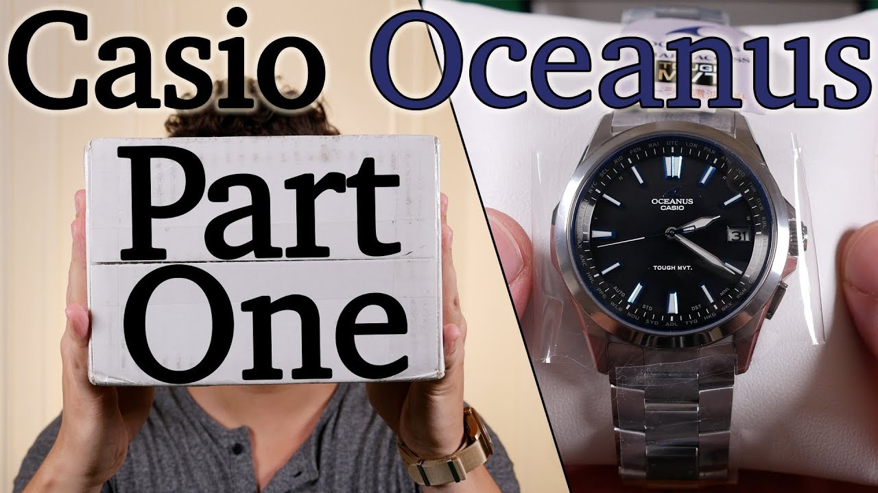 CASIO OCEANUS OCW-S100 不動品 The Casio Oceanus OCW-S100-1AJF Wristwatch: The Full Nick